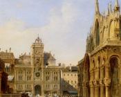 A View Of St Marks Square - 爱德华·普利切特